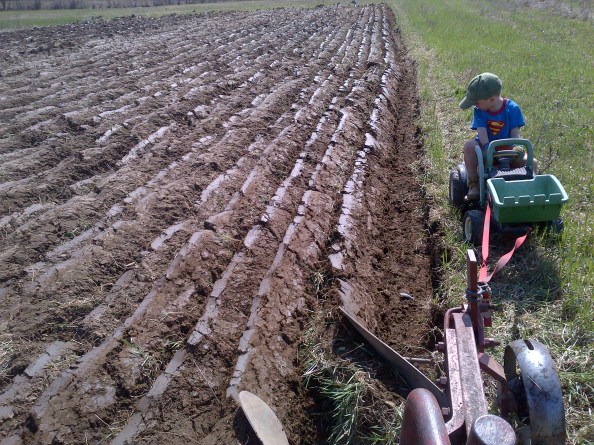 Wordless Wednesday: Spring Plowing